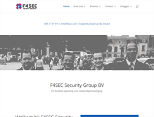 Tablet Screenshot of f4sec.com